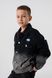 Куртка джинсова для хлопчика 6805 134 см Чорний (2000990306722D)