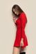 Платье однотонное женское LAWA WTC02350 XL Красный (2000990247421D)(LW)