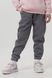 Спортивні штани однотонні для дівчинки ANGELOS LX-274 158 см Сірий (2000990147059W)