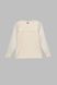 Блуза однотонна для дівчинки Perix 5017 116 см Молочний (2000990479570D)