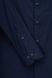 Рубашка однотонная мужская Redpolo 3848 S Синий (2000990181008D)