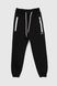 Спортивні штани з принтом для хлопчика Pitiki 1925 152 см Чорний (2000990143907W)