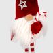 Гном новорічний підвісний Гном Бородач 40 см Червоний (2000990206398)