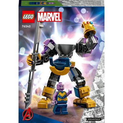 Магазин обуви Конструктор LEGO Marvel Робоброня Таноса 76242