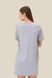 Сукня-футболка жіноча з принтом "Вільна" LAWA CTM P-WB02333 2XL Сірий (2000990056764S)(LW)