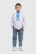 Сорочка вишиванка для хлопчика Veronika СЕРГІЙКО-1 122 см Блакитний (2000990003232D)