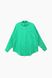 Рубашка женская однотонная Park karon 23010 40 Зеленый (2000989474661)