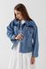 Куртка джинсовая женская Zeo Basic 4255 XS Голубой (2000990405678D)