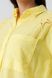 Сорочка однотонна жіноча AYN 1959 L Жовтий (2000990421678S)