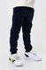 Спортивні штани однотонні для хлопчика Atabey 30358.0 140 см Темно-синій (2000990158598W)