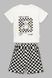 Костюм футболка+шорты для мальчика Kai-Kai 2258-81854 110 см Белый (2000990466853S)