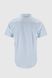Рубашка классическая однотонная мужская Redpolo 3916 M Голубой (2000990621962S)