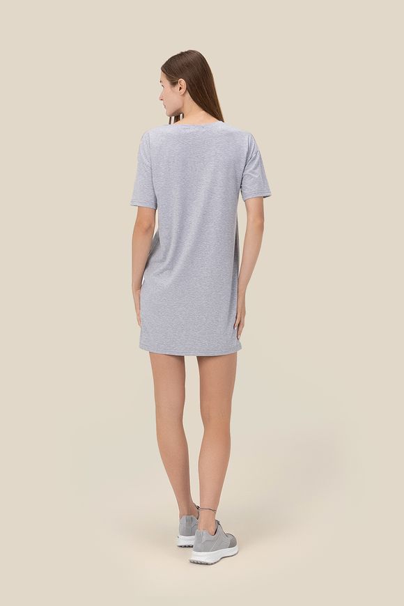 Магазин обуви Платье-футболка женское с принтом "Свободная" P-WB02333