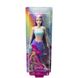 Русалка с пурпурными волосами Barbie HGR10 Разноцветный (2000990203137)