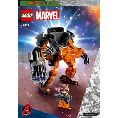 Магазин обуви Конструктор LEGO Marvel Робоброня Енота Ракеты 76243