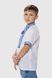 Рубашка с вышивкой для мальчика КОЗАЧЕК ФИЛИП 164 см Синий (2000989882992S)