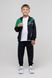 Спортивный костюм для мальчика S&D XD012 кофта + штаны 116 см Зеленый (2000989957843D)