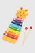 Деревянная игрушка Ксилофон ЖИРАФ ShenTongWanJu ST4781 Разноцветный (2000990385833)