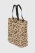 Еко-сумка Леопард 14004 Коричневий (2000990661425А)
