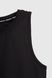 Фітнес костюм (майка+лосини) однотонний жіночий Speed Life SB-0785 XL Чорний (2000989987628A)
