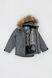 Комбинезон для мальчика Snowgenius H38-08 куртка + штаны на шлейках 92 см Серый (2000989630760W)