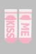 Шкарпетки жіночі Kiss Me 23-25 Білий (4820163314518А)