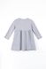 Сукня однотонна для дівчинки Toontoy 22509 80 см Сірий (2000989638711D)