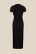 Платье однотонное женское LAWA WBC02371 XS Черный (2000990452535D)(LW)