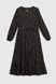 Сукня з візерунком жіноча 523 52 Чорний (2000990015655D)