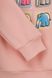 Свитшот с принтом для девочки Kai-Kai 8035 152 см Розовый (2000990109330W)