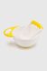 Тарелка для измельчения с толкушкойLindo Рк 059 Бело-желтый (2000990461285)