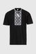 Вишиванка футболка чоловіча Француз 2XL Чорно-сірий (2000990486103A)
