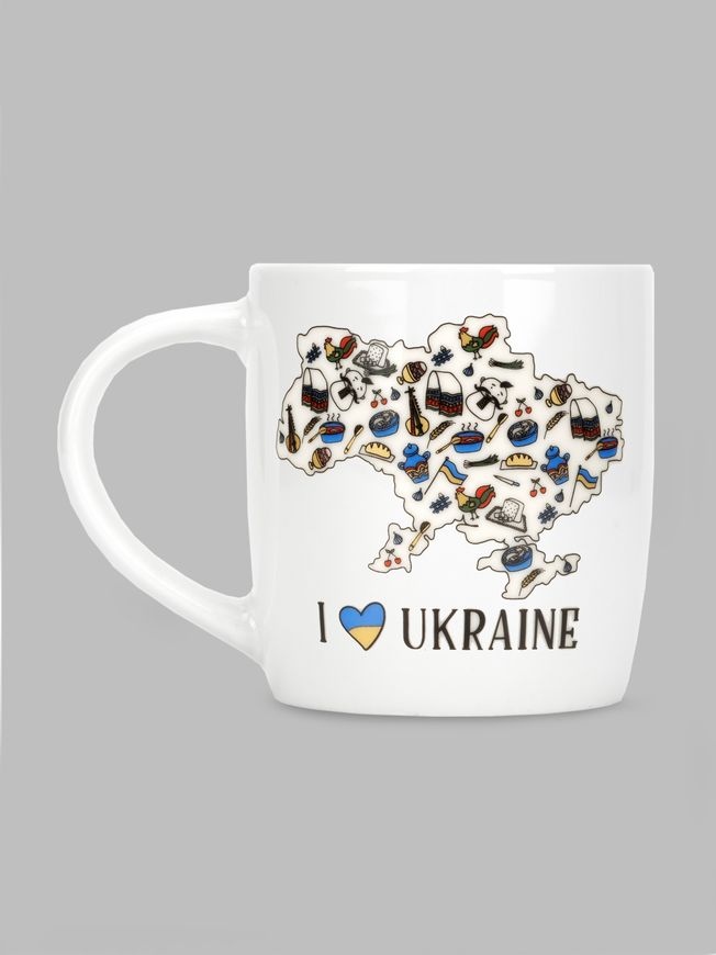 Магазин взуття Чашка в подарунковій упаковці 1943 I Love Ukraine