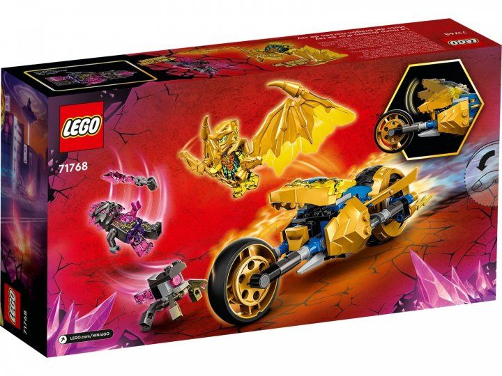 Магазин обуви Конструктор Lego Ninjago Мотоцикл Золотого Дракона Джея 71768