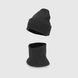 Набор для мужчин шапка+баф Nord 221206K One Size Темно-серый (2000990219008D)