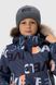 Комбінезон для хлопчика H-117 куртка + штани на шлейках 134 см Сірий (2000989625469W)