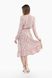 Сукня з візерунком жіноча LAWA CTM WTC02306 2XL Пудровий (2000989905646S)(LW)