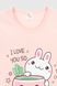 Нічна сорочка для дівчинки Mini Moon 6146 146-152 см Рожевий (2000990500380A)