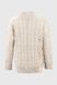 Пуловер однотонный женский Femme 2026 One Size Бежевый (2000990221476W)