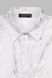 Рубашка с узором для девочки LocoLoco 9056 128 см Серебристо-белый (2000990347619D)