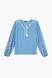Сорочка з вишивкою жіноча Park karon 33018 36 Блакитний (2000989828747A)