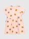 Платье с узором для девочки Baby Show 16492 68 см Персиковый (2000990553904S)