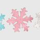 Наліпки Сніжинка металізована Різнокольоровий (2252531843016)(NY)