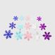 Наклейки Снежинка металлизированная Разноцветный (2252531843016)(NY)