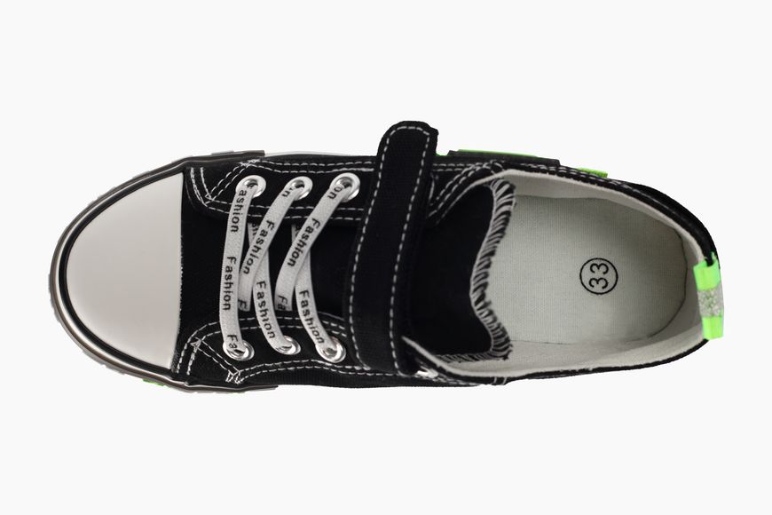 Магазин обуви Кеды K2067-1BLACK-GREEN