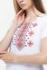 Вишиванка футболка жіноча Орнамент 46 Червоний (2000989807612A)