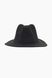 Шляпа Федора One Size Черная (2000989314370)
