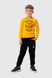 Спортивні штани з принтом для хлопчика Pitiki 2001-2 152 см Чорний (2000989272519W)