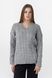 Пуловер однотонный женский Femme 2026 One Size Серый (2000990221490W)