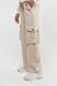 Штани карго для дівчинки Yekipeer M02 170 см Бежевий (2000989746270S)